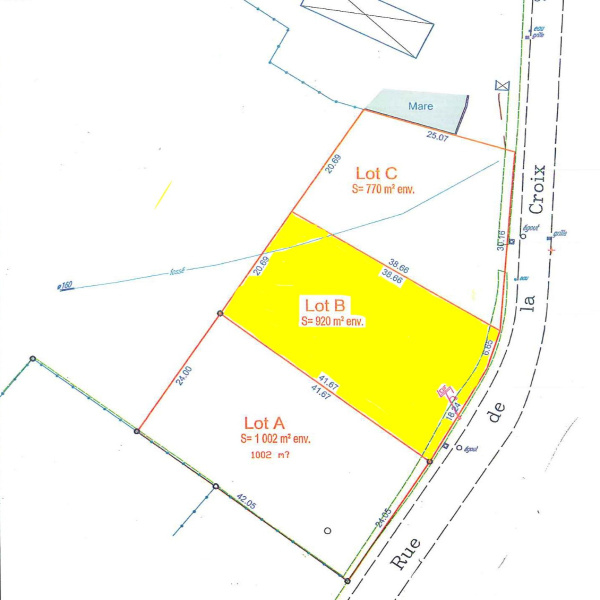 Offres de vente Terrain Paray-le-Monial 71600